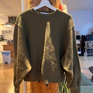 The Frankie Shop Khaki Sweatshirt size small